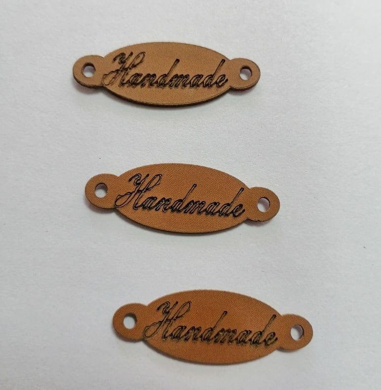 Кожени етикети Handmade-среден размер-различни форми